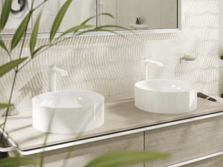 Раковина накладная 40см Hansgrohe Xuniva S 60164450 белый